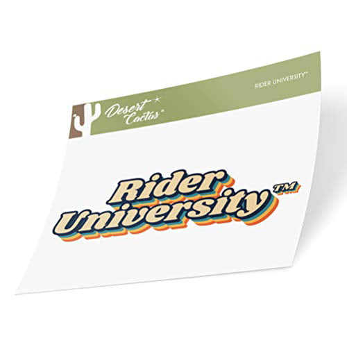 Sticker - 00025A Rider University Broncs NCAA Vinyl Decal Laptop Water Bottle Car Scrapbook