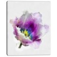 thumbnail image 2 of Tulipe Aquarelle Violette - Impression sur Toile Florale, 2 of 4