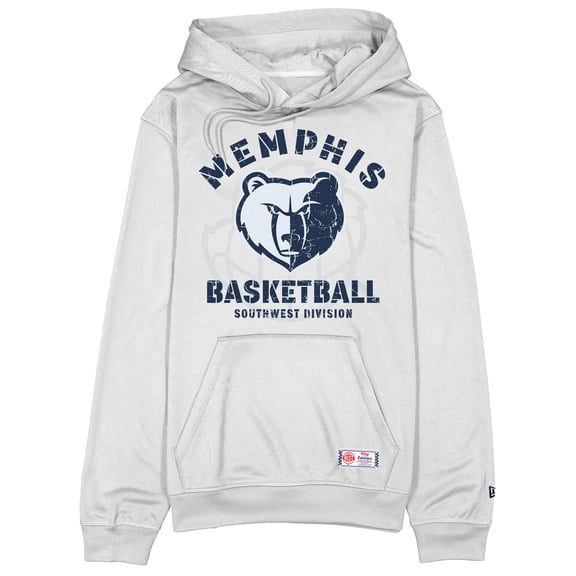 Men's New Era White Memphis Grizzlies 2025/26 City Edition Fleece Hoodie