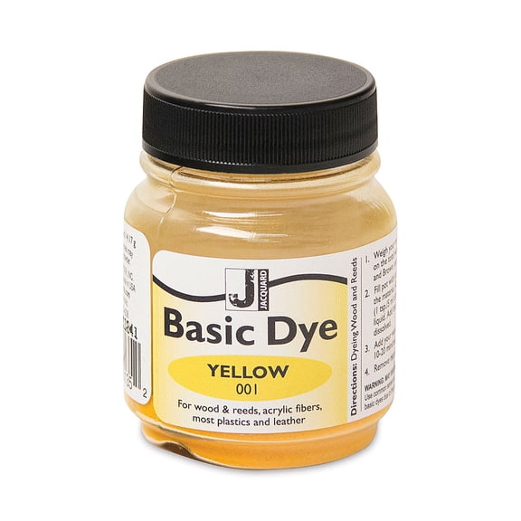 Jacquard Basic Dyes - Yellow, 0.5 oz