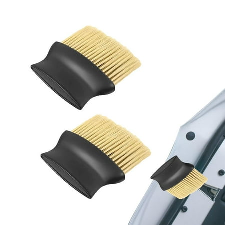 

Ksruee Car Duster Interior Tool 2 Pieces Automotive Interior Soft Bristle Detail Brushes Car Detailing Supplies for Automotive Dashboard Air Conditioner Vents welcoming