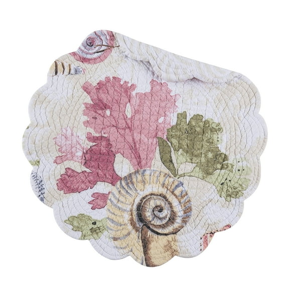 Vilano Bay Round Single Placemat, 17"