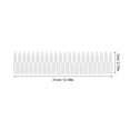 thumbnail image 2 of Minkissy 4Pcs Adjustable White Plastic Drawer Divider Inserts for Wardrobe Kitchen Drawer Organizer, 2 of 7