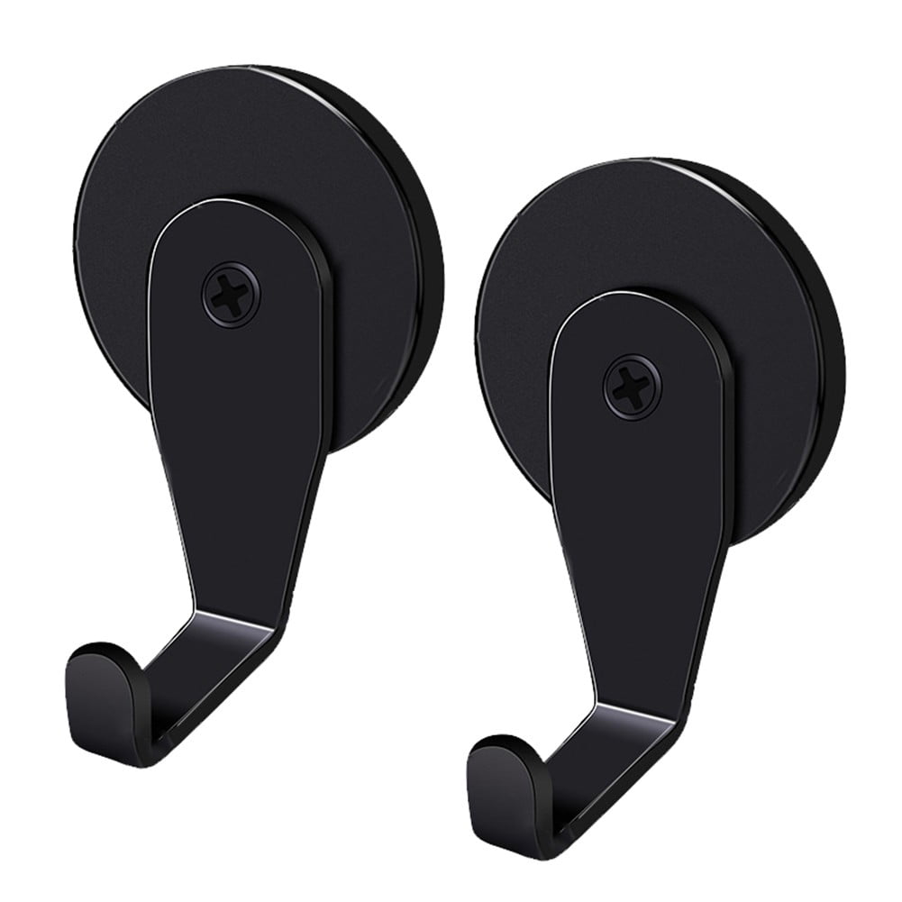 Barbecue Accessories Hook Garden 4 Pack Black For Hanging Grill Tools Grill Hooks Magnetic Non-Slip Rubber Pad