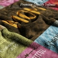 thumbnail image 2 of African American Expressions Warm Soft Throw Blankets, Mom Scripture Blanket, Mom Blankets Gifts for Mothers Day, Birthday, Christmas - BLK-04, 2 of 5
