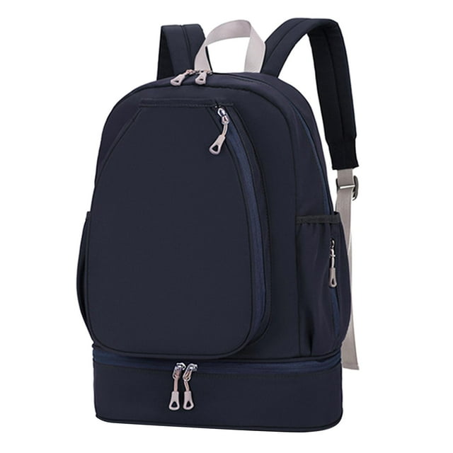 Lipstore Sac de Tennis Sac à Dos pour Ordinateur Portable Sac à Dos Sac de Sport pour Badminton Randonnée Joueurs Bleu