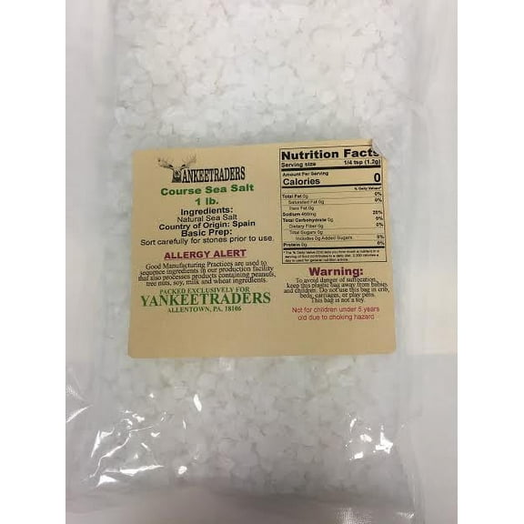 YankeeTraders Sea Salt, Mill Grind - 1 lb.