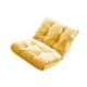 thumbnail image 2 of Sofá cama plegable, silla acolchada individual para muebles de oficina y viajes Amarillo, 2 of 9