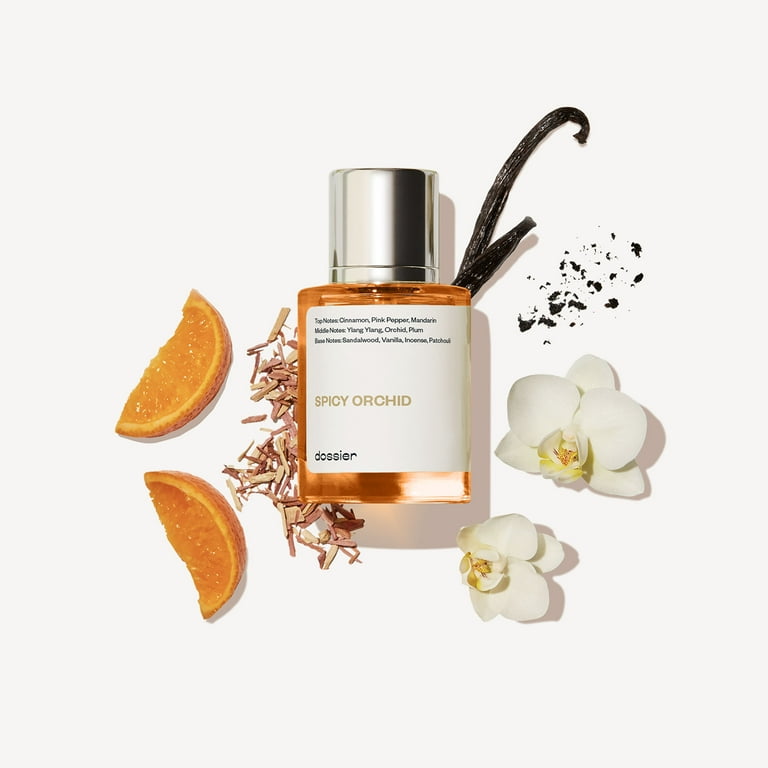 Dossier Spicy Orchid Eau De Parfum, Inspired by Tom Ford's Black