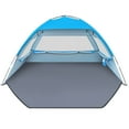 thumbnail image 1 of Tienda de campaña de playa Gorich, refugio solar UV, toldo ligero para playa, cabaña, tiendas de campaña para 3-4 personas, 1 of 5