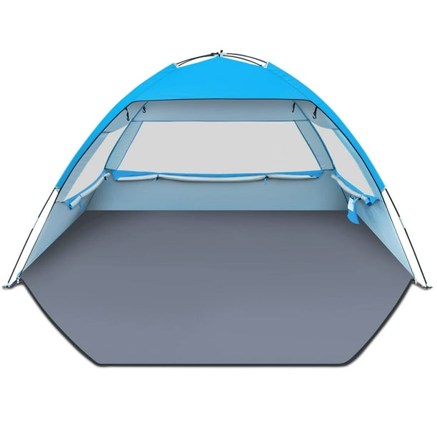 Tienda de campaña de playa Gorich, refugio solar UV, toldo ligero para playa, cabaña, tiendas de campaña para 3-4 personas