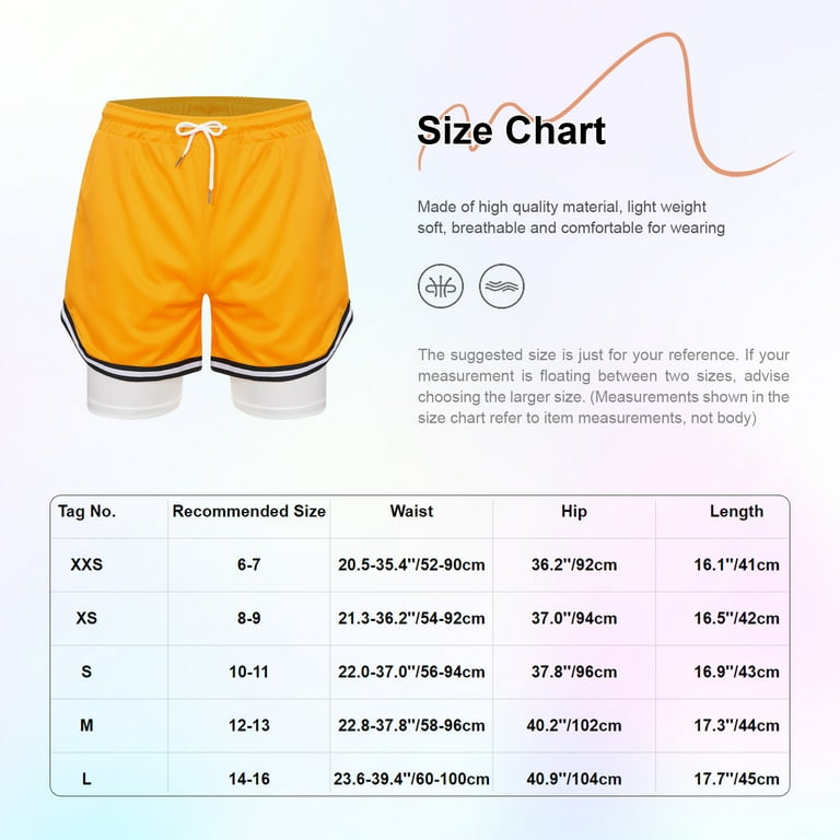 Kaerm Kids Boys Running Shorts Double Layer Shorts Athletic Kaerm Kids Boys Running Shorts Double Layer Shorts Athletic