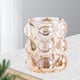 thumbnail image 4 of Organizador de maquillaje Yinane contenedor de cristal claro, 4 of 5