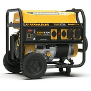 8350/6700 Watt 30A 120/240V Recoil Start Gas Portable Generator