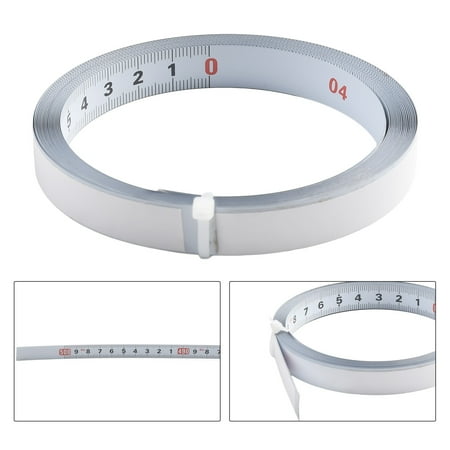 

1-5M Metric Miter Track Tape Measure Scale Ruler Woodworking Tools 5-Right To Left