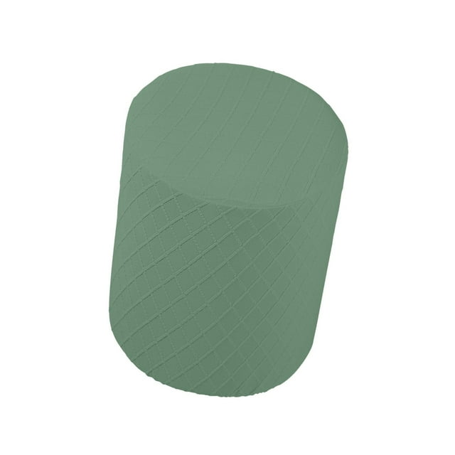 Housses Extensibles Rondes pour Pouf Repose-Pieds Canapé Banc Protecteur de Meuble Housse Housse Repose-Pieds Housses Vert