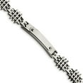 thumbnail image 1 of Stainless Steel Polished 8.5in ID Chain ; 8.5 inch; Lobster (Fancy) Clasp; for Adults and Teens; for Women and Men, 1 of 4