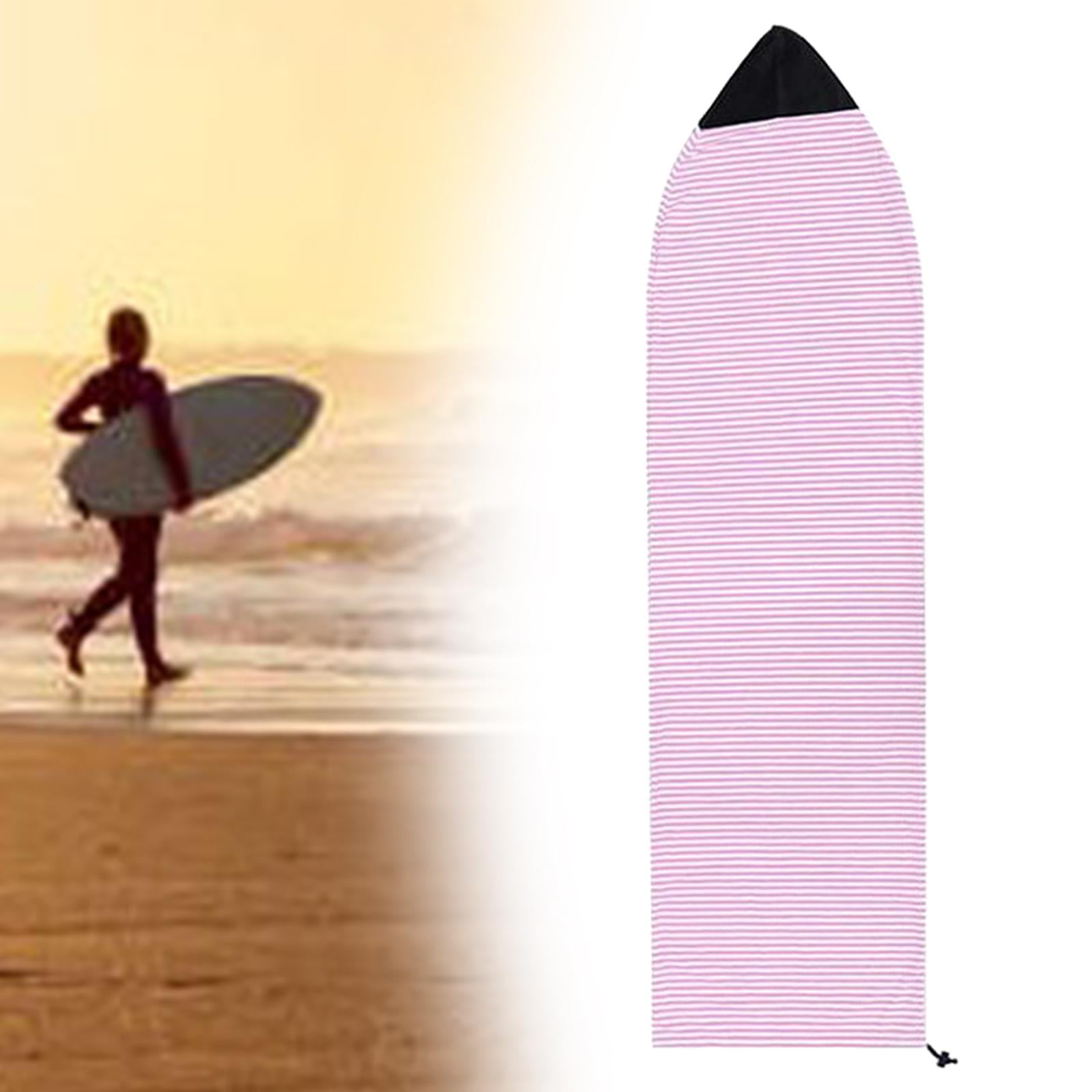 4.5ft Stretch Surfboard Sock Cover - Lightweight Protective Bag For Shortboards & Funboards