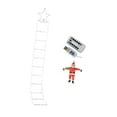thumbnail image 1 of kusrkot LED Ladder Lights Christmas Decorations Lights for Living Room Balcony Porch Colorful, 1 of 7