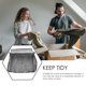 thumbnail image 5 of FENGGUIQU 2Ud Bolsa Organizadora Para Ropa Y Sábanas Ideal Para Uso En Casa Y Dormitorio, 5 of 6