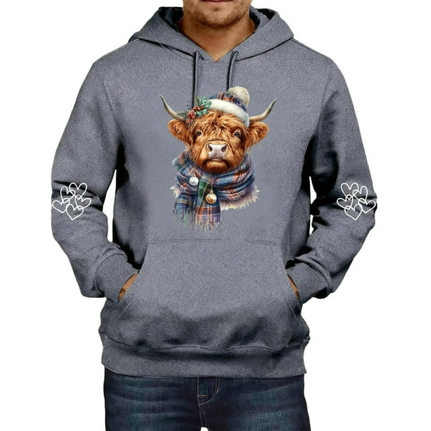 WILLBEST Sudaderas En Pareja, Sudadera Informal con Capucha, Jersey De Manga Larga, Suave, Cómoda, Ligera, Moda Urbana, Top para Uso Diario XXXGrande
