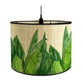 thumbnail image 1 of Milaget Drum Print Lamp Shade Lamp Shade Replacement Decoration Wicker Lamp Shade Rattan C, 1 of 9