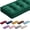 Dark Green, variant on Bench Cushions for Indoor Furniture 42x16 in Velvet Kitchen Dining Piano Window Seat Cushion, Tufted Patio Porch Swing Thicken Bench Pad Memory Foam(Cinnamon)