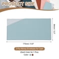 thumbnail image 2 of Card and Cash Envelope Wallet, 2Pcs Budget Cash Holder Reusable Money Bag Pouch Leather Money Organizer Pouch for Receipt Check Bill, Brown/Light Blue, 2 of 6