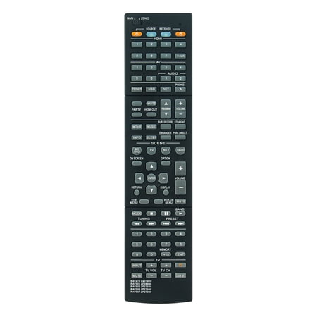 New 5IN1 Replace Remote Control compatible with Yamaha ZF27030 ZF27040 ZF26990 ZF27050 remote of RX-A730 RX-A730BL RX-V675 RX-V675BK RX-V675BL TSR-6750 TSR-6750WA RX-A830 RX-A840 AV Receiver