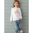 thumbnail image 2 of Pink Pegasus Long Sleeve Toddler -Image by Shutterstock,  5 Toddler, 2 of 4
