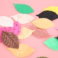thumbnail image 4 of Flexible Fabric Sticker, 100 Pieces Artificial Leaves, Simulation Leaves, For Garden Office, 4 of 8
