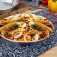 thumbnail image 5 of Red Handle Stainless Steel Seafood Pan Pasta Roast Pan (20cm) 1 Pieces, 5 of 5