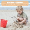 thumbnail image 3 of Pelle de Plage Portable avec Maille en Acier Inoxydable pour Filtrer le Sable et Creuser, Couleur Argent, 10,5 Pouces, 3 of 8