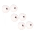 thumbnail image 1 of Replacement Ear Tips, Silicone Noise Reduction Memory Foam Ear Tips Ergonomic Safe Perfect Fit  for Earbuds One Pair Each of Small, Medium and Large Size,Three Pairs of Large, 1 of 7