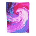 thumbnail image 1 of Create Abstract Art Throw Blanket, Super Soft Anti-Pilling Flannel Bed Blankets, 40"x30", 1 of 8