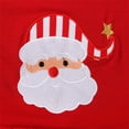 thumbnail image 3 of Baby Girl Clothes Outfits Toddler Kids Santa Tulle Tshirt Tops and Striped Dot Pants Christmas Outfit 100 (6 Months-12 Months), 3 of 4