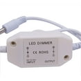 thumbnail image 2 of GFDYREE 2Pcs LED Strip Lights Dimmer DC12V-24V Rotary Dimmer Switch for LED Strip Lights LED Rope Light 3528 5050 5630 White K-018-W, 2 of 5