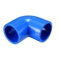 thumbnail image 4 of 20mm Slip 90 Degree Pipe Fitting Elbow Coupling Adapters Blue 10Pcs, 4 of 4