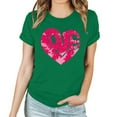 thumbnail image 4 of LSLJS T-shirt Imprimé Amoureux pour Femmes, Col Rond, Manches Courtes, Cadeaux pour Femmes, 4 of 4