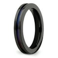 thumbnail image 6 of Edward Mirell Black Ti Anodized 4mm Band, 6 of 7