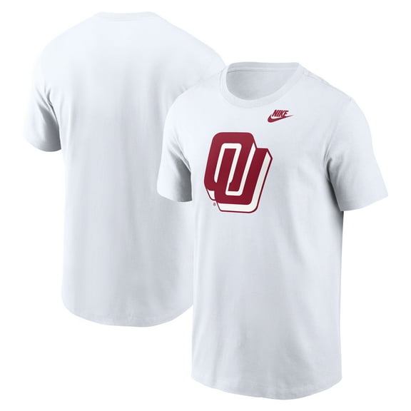 Men's Nike White Oklahoma Sooners Primetime Alternate Logo T-Shirt