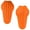 Elbow pads-Orange, variant on Breathable Protector Pad Insert Armors Equipment Motorcycle Elbow/Knee Protections Pad Jackets Knee Elbow Pad