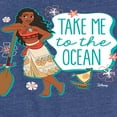 thumbnail image 3 of Disney Moana - Take Me To The Ocean - Toddler & Youth Girls Short Sleeve Graphic T-Shirt, 3 of 5