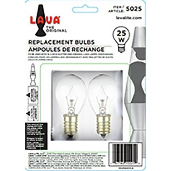 Lava Lite 25 Watt Replacement Bulbs