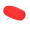 thumbnail image 2 of Cuoff 2 Pcs Cylindrical Pillow Comfortable Roll Pillow Microbead Jelly Bean Bed Pillow Tube Pillow Cushion for Head, Neck, Back Support, 2 of 15