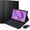 black+mouse+stylus, variant on Detachable Rechargeable Keyboard Cover Black for Samsung Tab S9/S10 Lite/FE