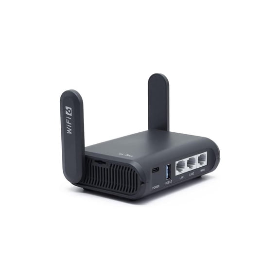 Router de viaje GL.iNet GL-AXT1800 Slate AX, VPN, 1800 Mbps