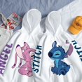 thumbnail image 2 of Sudadera con capucha de Disney para mujer, sudadera de dibujos animados con letras de monstruo y Ángel, jersey bonito Harajuku Unisex con bolsillo, 2 of 5