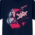 thumbnail image 7 of Arcane Jinx Graffiti Name Adult Black Crew Neck Short Sleeve T-shirt-Medium, 7 of 7