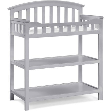 Graco Baby Changing Table Pebble Gray Walmart Com Walmart Com